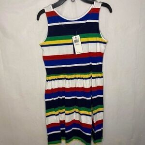 Polo Ralph Lauren Short Sleeve Stripe Swing dress